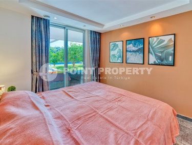 Элитный четырёхкомнатный дуплекс 350 м2, с прямым выходом к бассейну, подходит по получение гражданства, Джикджилли, Аланья-id-2732-фото-2