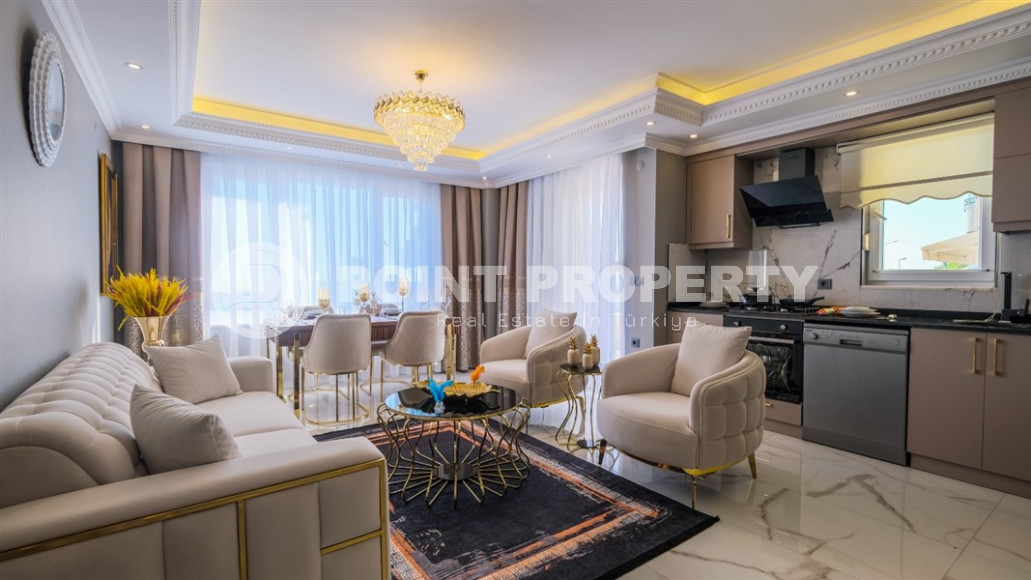 Меблированная трехкомнатная квартира в районе Махмутлар,110 м2. До моря всего 50 метров.-id-1240-фото-24