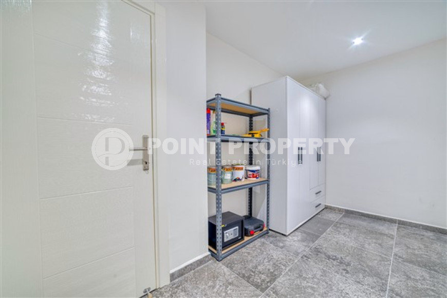 Элитный четырёхкомнатный дуплекс 350 м2, с прямым выходом к бассейну, подходит по получение гражданства, Джикджилли, Аланья-id-2732-фото-10