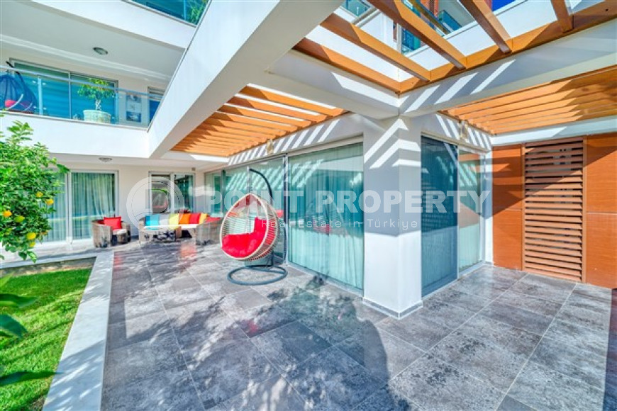 Элитный четырёхкомнатный дуплекс 350 м2, с прямым выходом к бассейну, подходит по получение гражданства, Джикджилли, Аланья-id-2732-фото-23