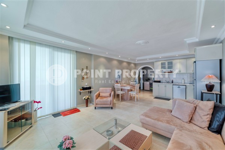 Elegant apartment on the 2nd floor of a building with an area of 120 m2, Oba, Alanya, 200 meters from the Mediterranean Sea-id-2733-photo-4
