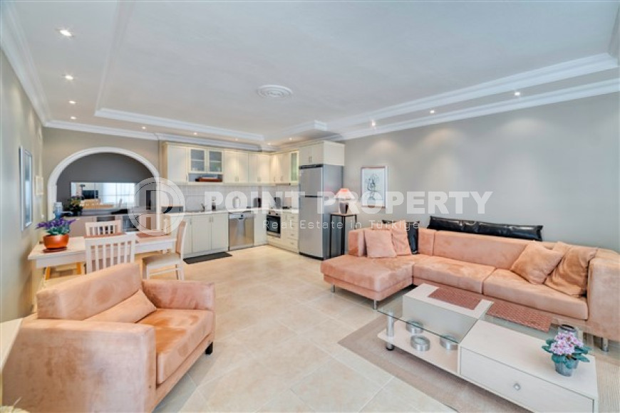 Elegant apartment on the 2nd floor of a building with an area of 120 m2, Oba, Alanya, 200 meters from the Mediterranean Sea-id-2733-photo-5