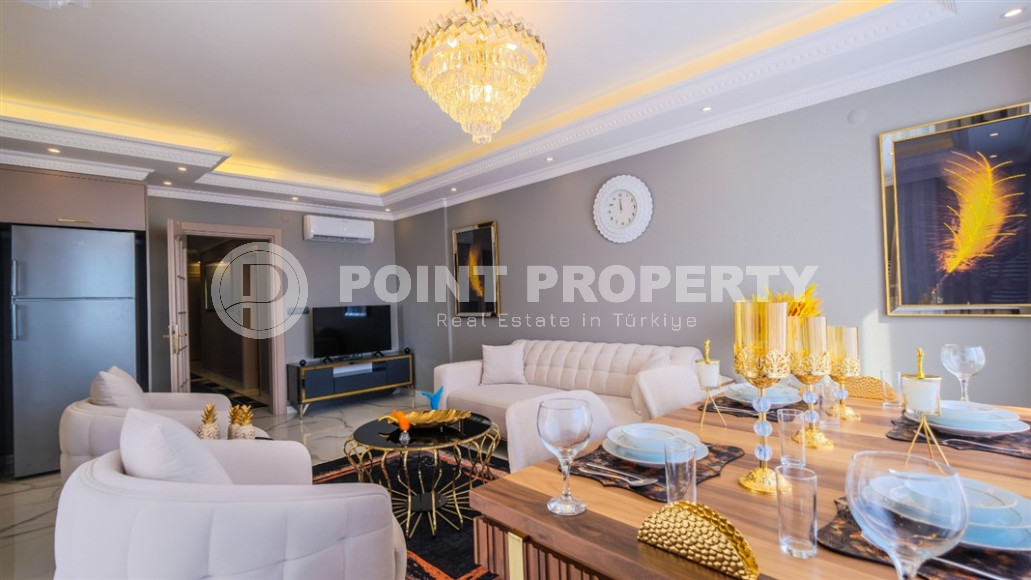 Меблированная трехкомнатная квартира в районе Махмутлар,110 м2. До моря всего 50 метров.-id-1240-фото-26