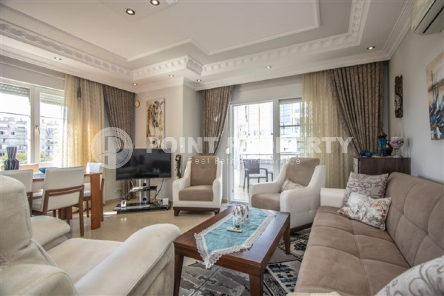 Furnished apartment 2+1, 100m², in a residence with a swimming pool in Cikcilli, Alanya-id-2734-photo-3