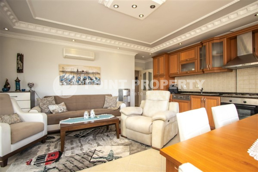 Furnished apartment 2+1, 100m², in a residence with a swimming pool in Cikcilli, Alanya-id-2734-photo-5