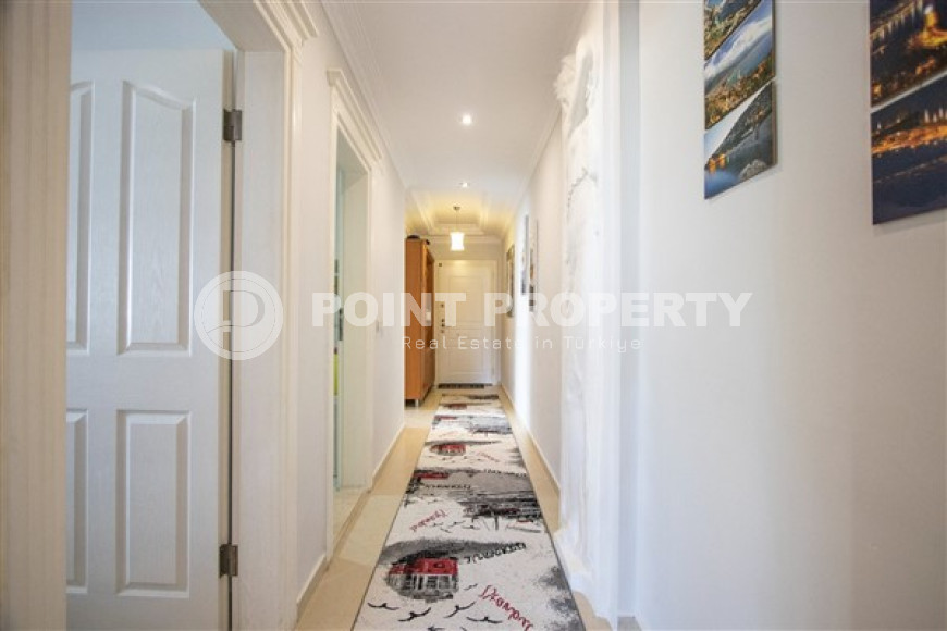 Furnished apartment 2+1, 100m², in a residence with a swimming pool in Cikcilli, Alanya-id-2734-photo-10