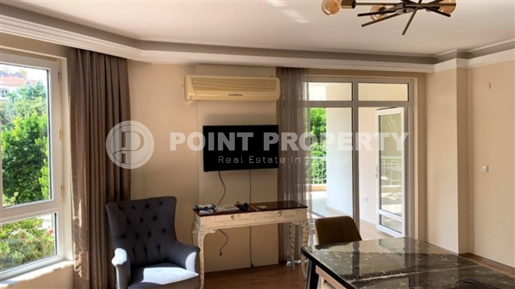 Меблированная квартира с двумя спальнями, 120м², в уютном комплексе в Джикджилли, 800м от моря-id-2737-фото-5