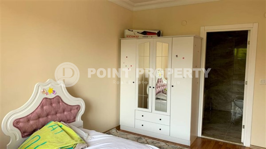 Меблированная квартира с двумя спальнями, 120м², в уютном комплексе в Джикджилли, 800м от моря-id-2737-фото-9