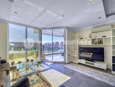 Элегантная двухкомнатная квартира, 80м², в комфортабельном комплексе в районе Алании – Джикджилли-id-2739-фото-5