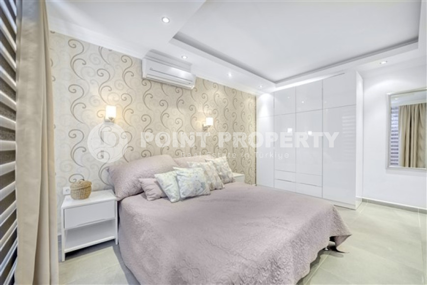 Элегантная двухкомнатная квартира, 80м², в комфортабельном комплексе в районе Алании – Джикджилли-id-2739-фото-10