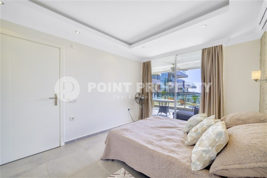 Элегантная двухкомнатная квартира, 80м², в комфортабельном комплексе в районе Алании – Джикджилли-id-2739-фото-11