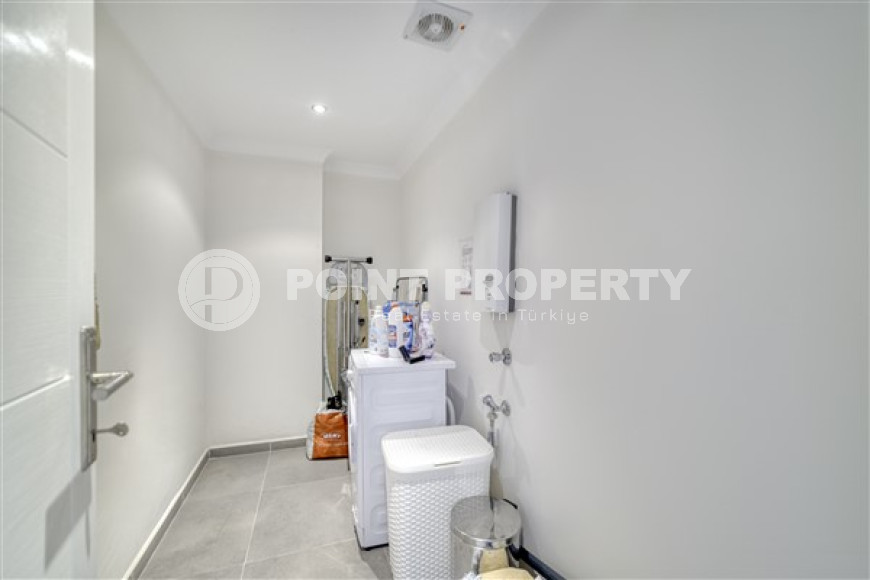 Элегантная двухкомнатная квартира, 80м², в комфортабельном комплексе в районе Алании – Джикджилли-id-2739-фото-12