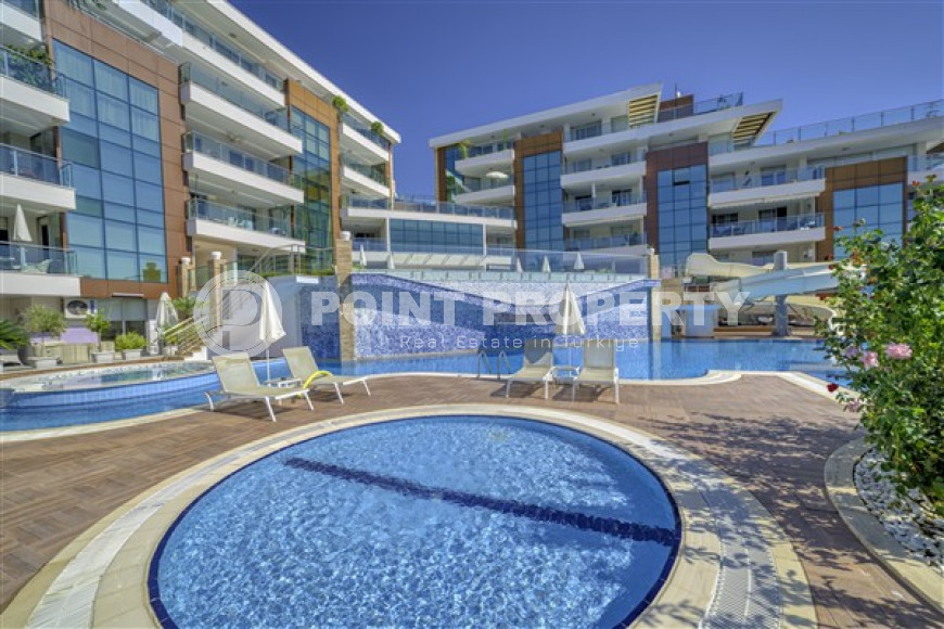 Элегантная двухкомнатная квартира, 80м², в комфортабельном комплексе в районе Алании – Джикджилли-id-2739-фото-15