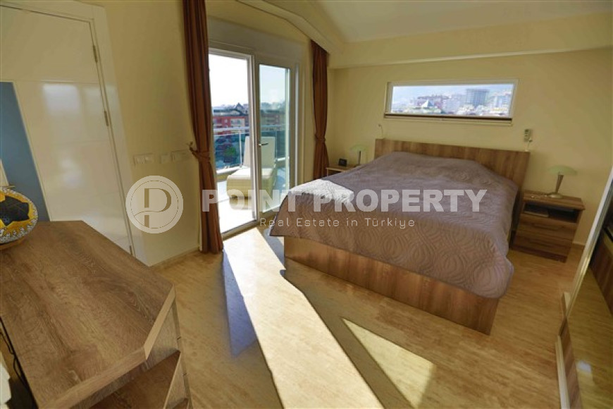 Многоквартирный пентхаус 3+2 на верхних этажах, в охраняемом комплексе с премиальной инфраструктурой, Джикджилли, Аланья-id-2744-фото-10