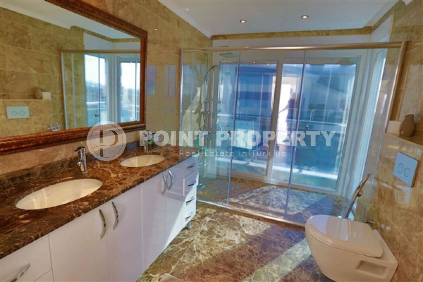 Многоквартирный пентхаус 3+2 на верхних этажах, в охраняемом комплексе с премиальной инфраструктурой, Джикджилли, Аланья-id-2744-фото-12