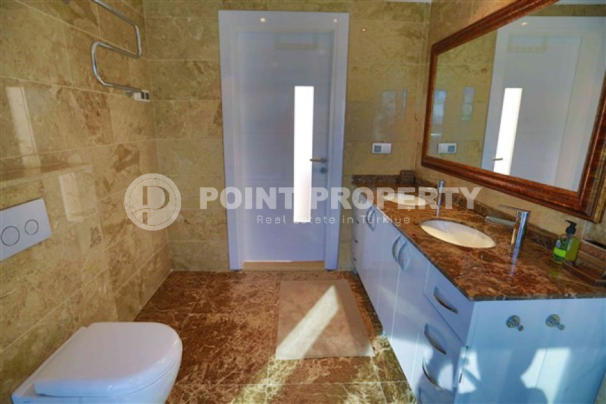 Многоквартирный пентхаус 3+2 на верхних этажах, в охраняемом комплексе с премиальной инфраструктурой, Джикджилли, Аланья-id-2744-фото-13