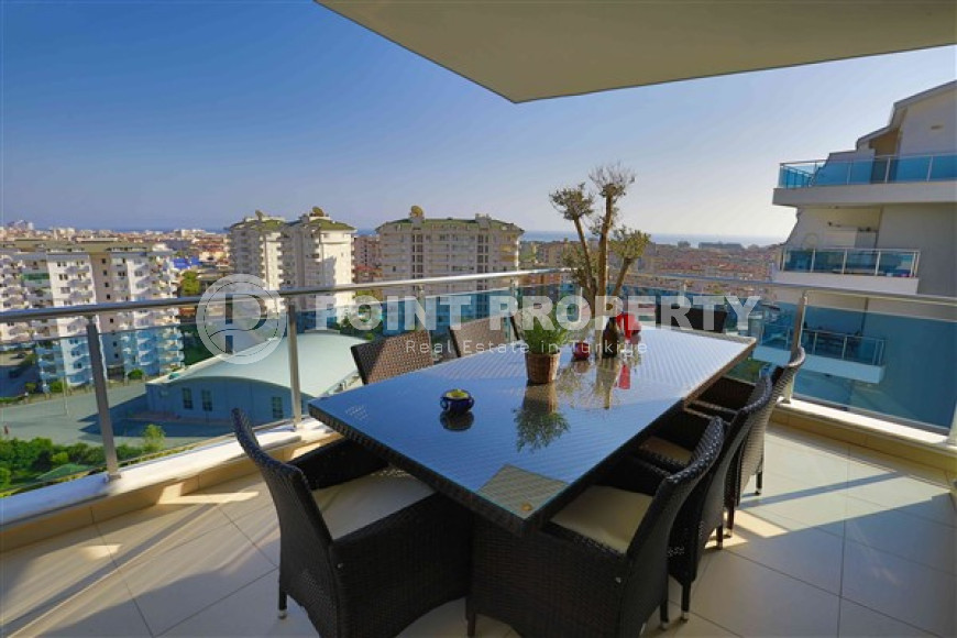 Многоквартирный пентхаус 3+2 на верхних этажах, в охраняемом комплексе с премиальной инфраструктурой, Джикджилли, Аланья-id-2744-фото-16