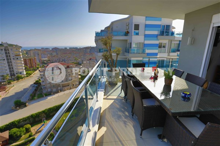 Многоквартирный пентхаус 3+2 на верхних этажах, в охраняемом комплексе с премиальной инфраструктурой, Джикджилли, Аланья-id-2744-фото-17