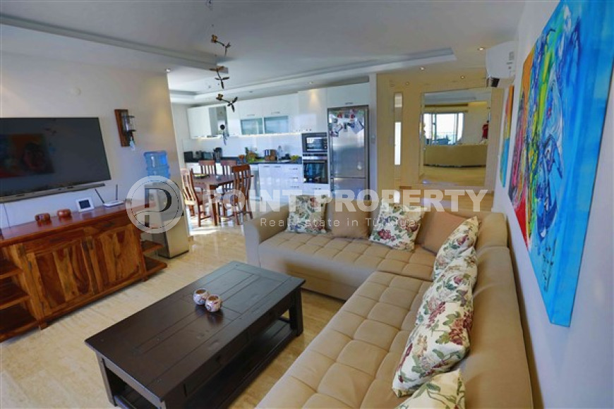 Многоквартирный пентхаус 3+2 на верхних этажах, в охраняемом комплексе с премиальной инфраструктурой, Джикджилли, Аланья-id-2744-фото-20