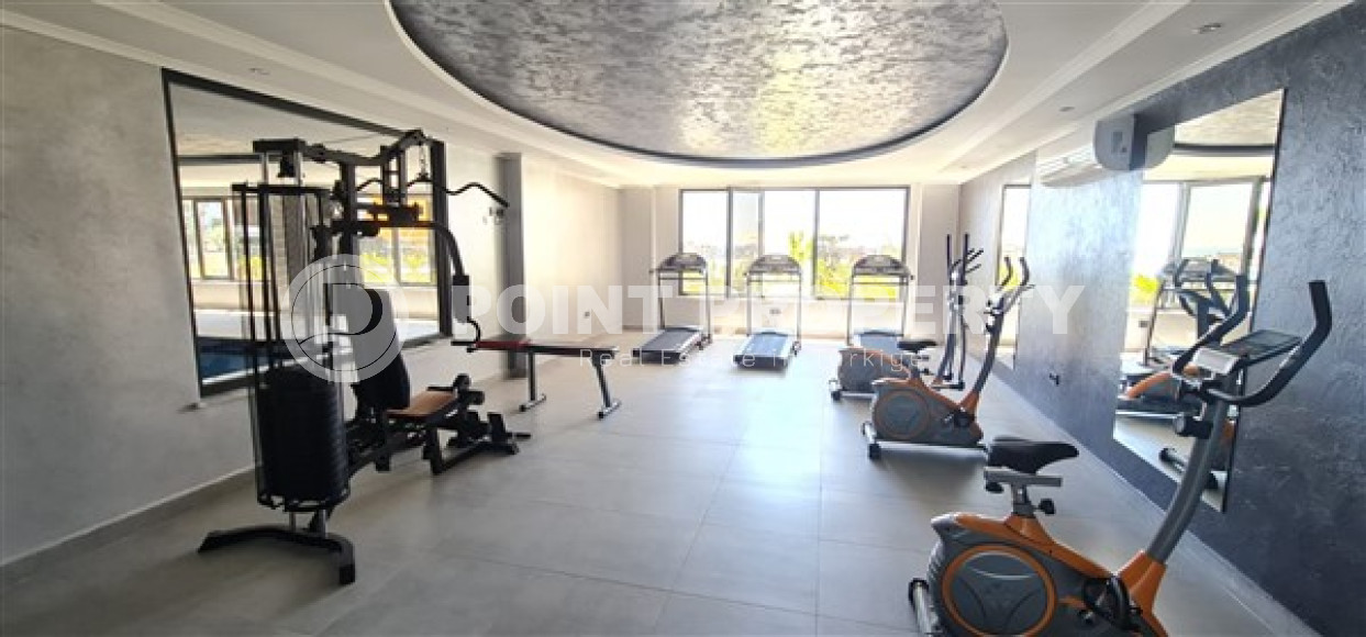 Меблированные двухкомнатные апартаменты в Каргыджаке, в доме 2022 года постройки с собственным выходом в сад-id-2746-фото-9