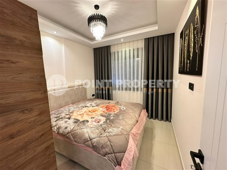 Меблированные двухкомнатные апартаменты в Каргыджаке, в доме 2022 года постройки с собственным выходом в сад-id-2746-фото-19