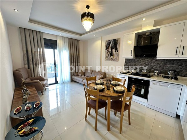 Меблированные двухкомнатные апартаменты в Каргыджаке, в доме 2022 года постройки с собственным выходом в сад-id-2746-фото-29