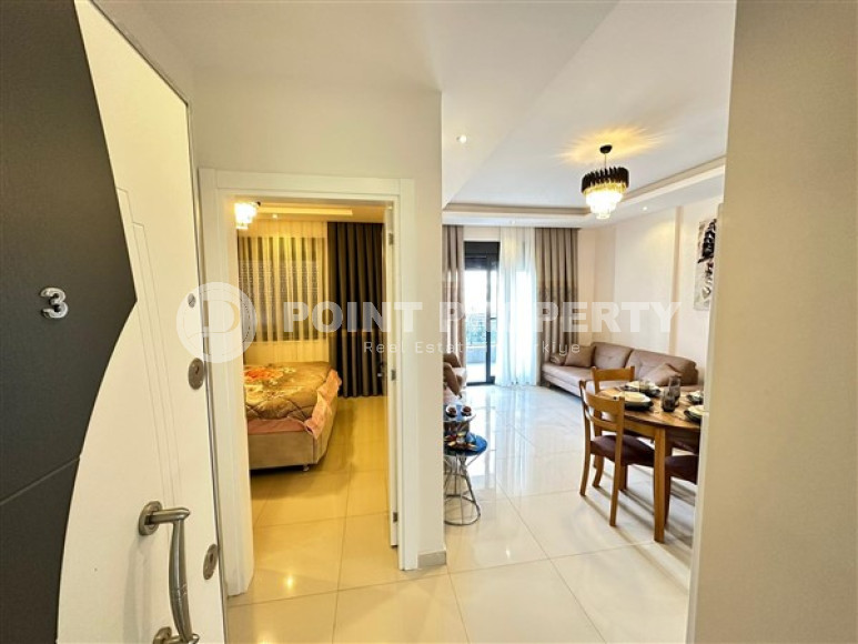 Меблированные двухкомнатные апартаменты в Каргыджаке, в доме 2022 года постройки с собственным выходом в сад-id-2746-фото-30