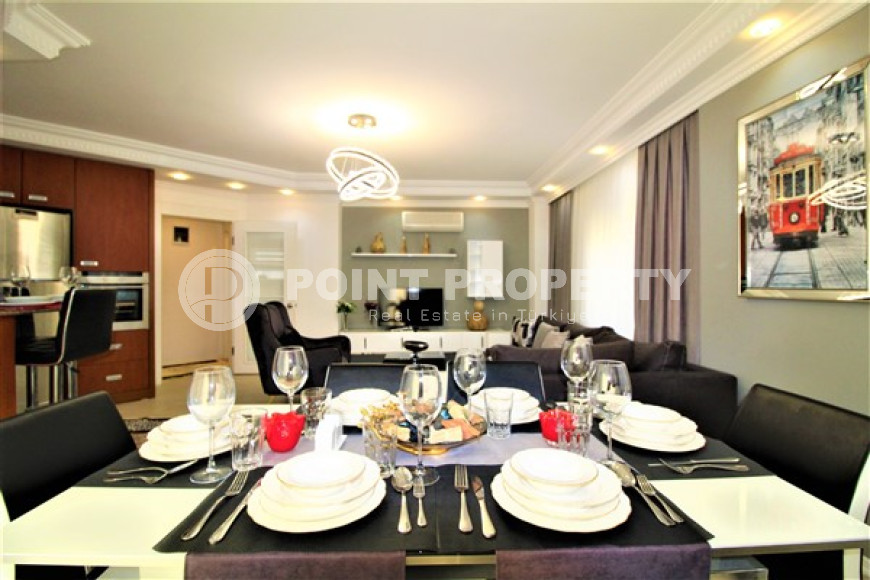 Изысканная видовая трёхкомнатная квартира 250 м2, с инфраструктурой класса люкс, Джикджилли, Аланья-id-2750-фото-6