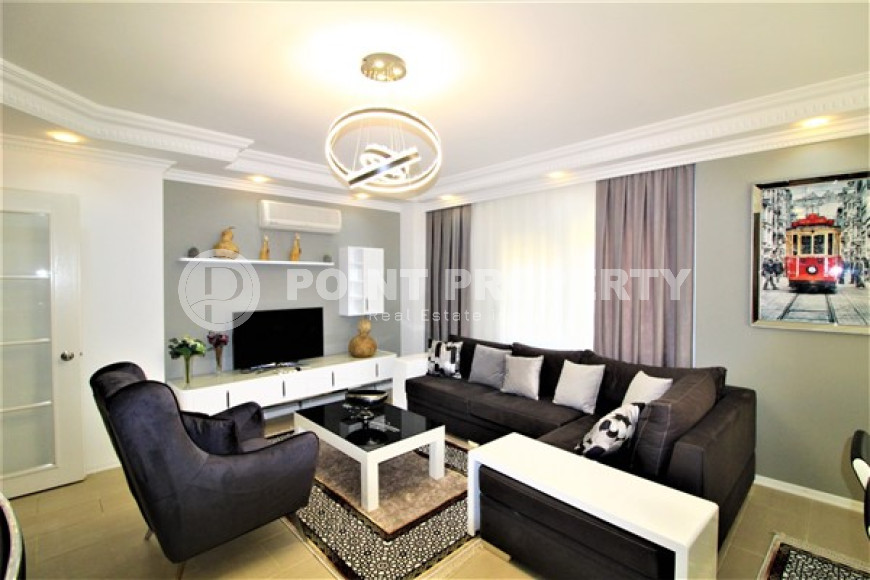 Изысканная видовая трёхкомнатная квартира 250 м2, с инфраструктурой класса люкс, Джикджилли, Аланья-id-2750-фото-7