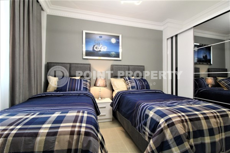 Изысканная видовая трёхкомнатная квартира 250 м2, с инфраструктурой класса люкс, Джикджилли, Аланья-id-2750-фото-14