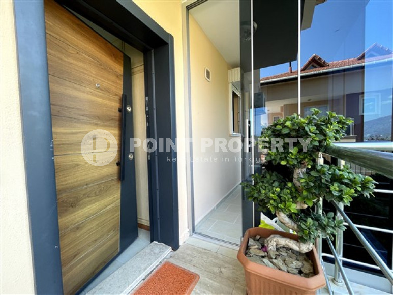 Квартира с выходом в сад, площадью 120 м2, планировкой 2+1 в районе Каргыджак, Аланья-id-2752-фото-5