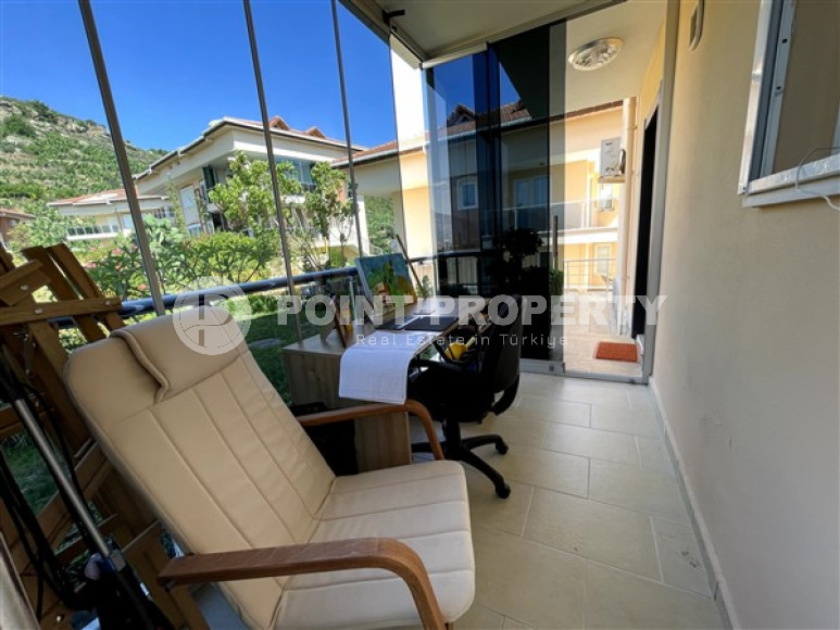 Квартира с выходом в сад, площадью 120 м2, планировкой 2+1 в районе Каргыджак, Аланья-id-2752-фото-14