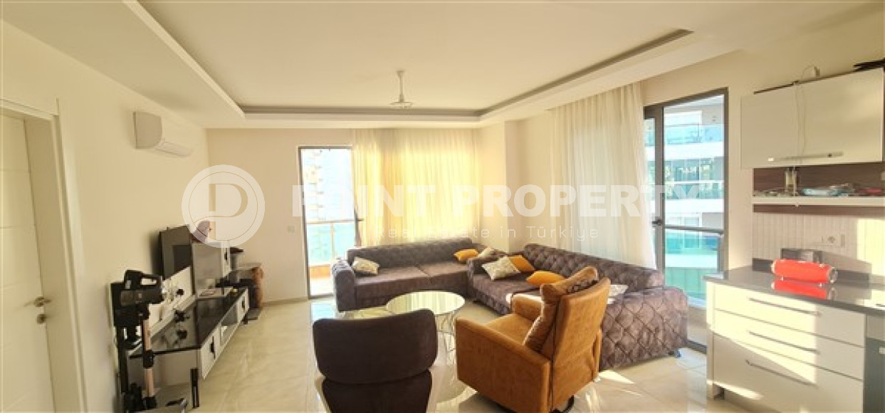 Готовая к проживанию, квартира 1+1, 75м² в элитном комплексе в Махмутларе, Алания, в 500м от моря.-id-2755-фото-3