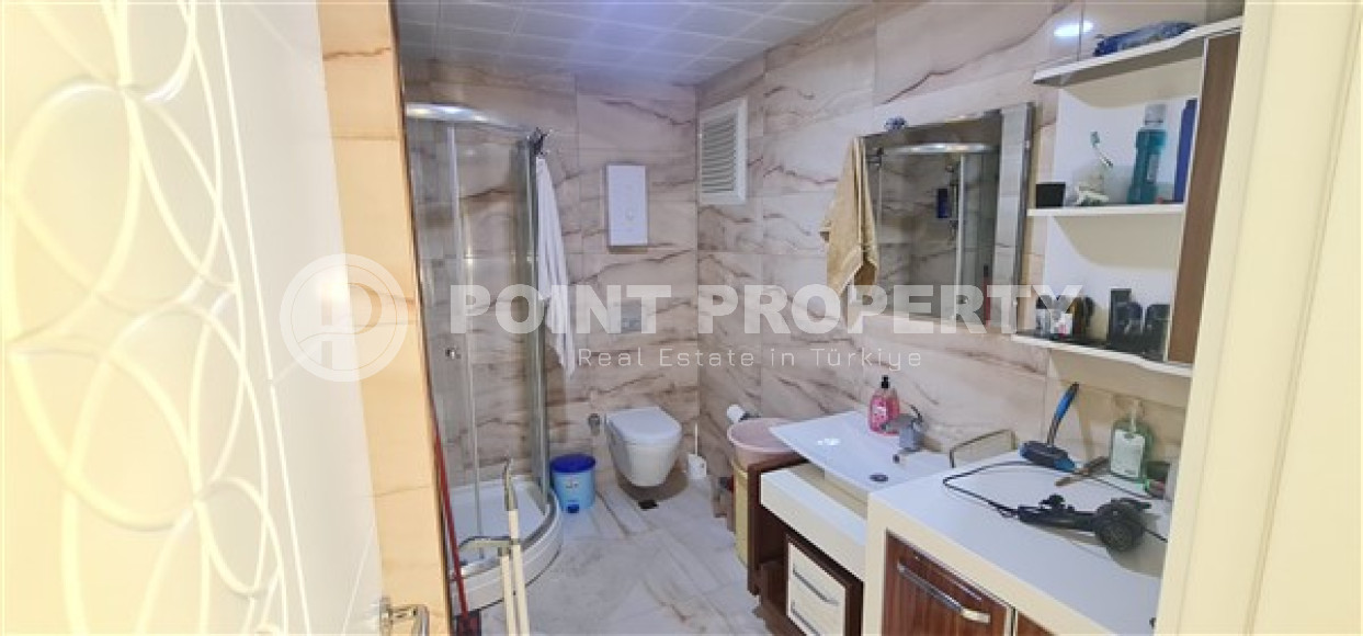 Готовая к проживанию, квартира 1+1, 75м² в элитном комплексе в Махмутларе, Алания, в 500м от моря.-id-2755-фото-8