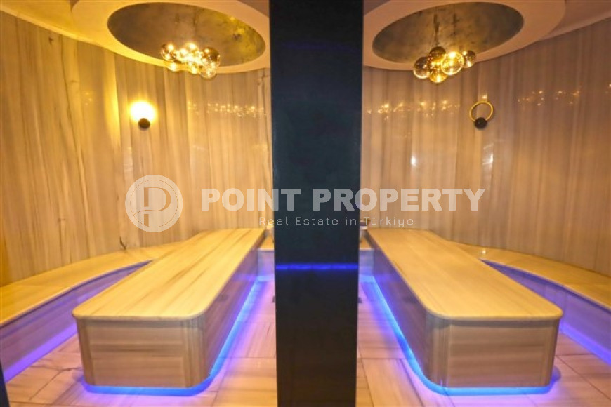 Элитная квартира 1+1, 50м², в новом комплексе премиум класса на первой береговой линии в Каргыджаке.-id-2759-фото-9