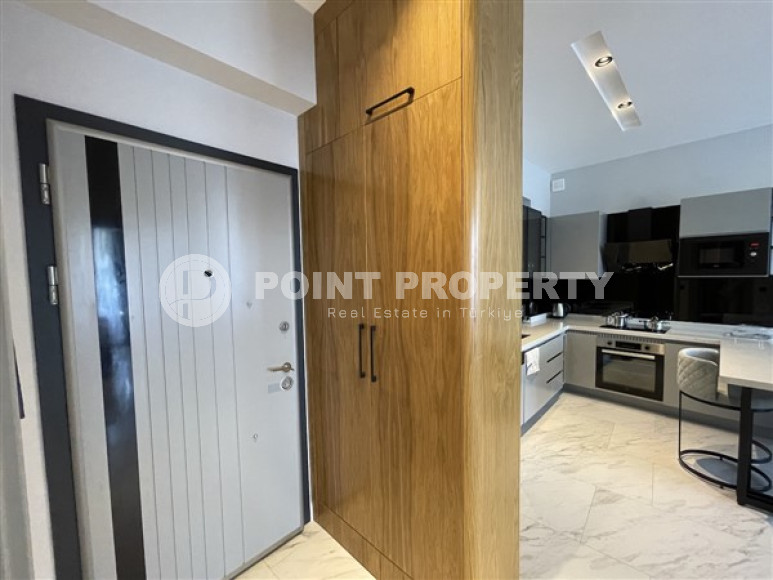 Элитная квартира 1+1, 50м², в новом комплексе премиум класса на первой береговой линии в Каргыджаке.-id-2759-фото-30