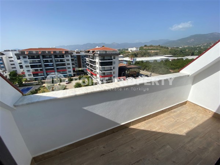 New two-level five-room apartment, in a low-rise complex (2022) Kestel, Alanya-id-2760-photo-24