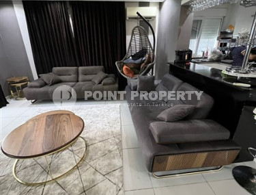 First coastline in Kestel: furnished three-bedroom penthouse, 140m²-id-2763-photo-4