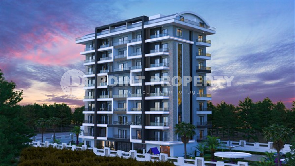 Apartments of different layouts, 53-154m², in a residence under planning in the Payallar area, Alanya-id-2766-photo-4