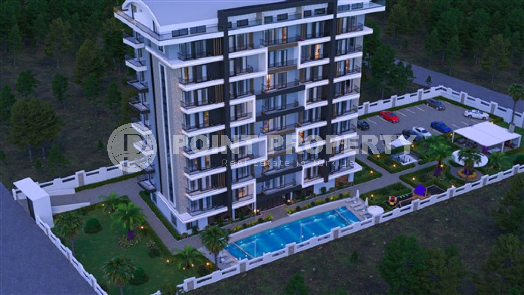 Apartments of different layouts, 53-154m², in a residence under planning in the Payallar area, Alanya-id-2766-photo-14