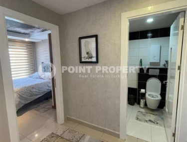 Красивая и небольшая квартира 1+1, 65 м2, с нестандартным дизайном в районе Джикджилли, Аланья-id-2768-фото-4