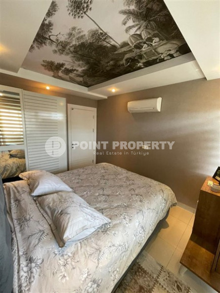 Красивая и небольшая квартира 1+1, 65 м2, с нестандартным дизайном в районе Джикджилли, Аланья-id-2768-фото-13