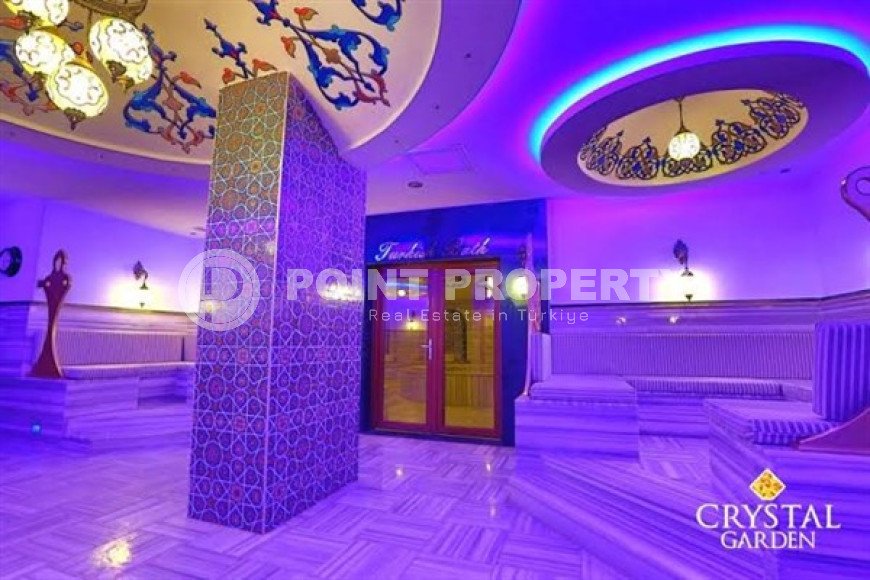 Красивая и небольшая квартира 1+1, 65 м2, с нестандартным дизайном в районе Джикджилли, Аланья-id-2768-фото-16