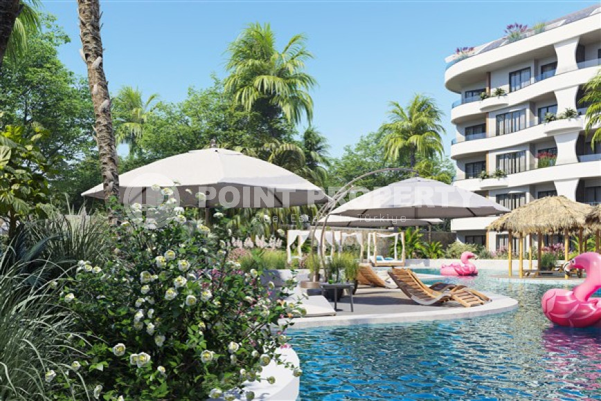 Apartments of different layouts, 47-120m², in Upper Oba, Alanya, in a residence with good infrastructure-id-2769-photo-5