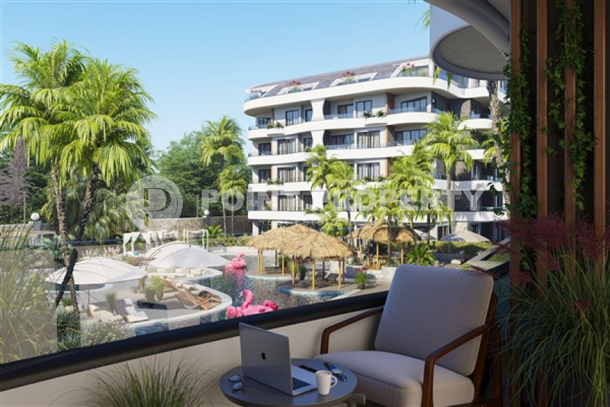 Apartments of different layouts, 47-120m², in Upper Oba, Alanya, in a residence with good infrastructure-id-2769-photo-6