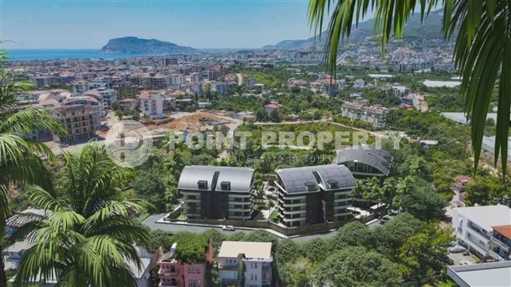 Apartments of different layouts, 47-120m², in Upper Oba, Alanya, in a residence with good infrastructure-id-2769-photo-8