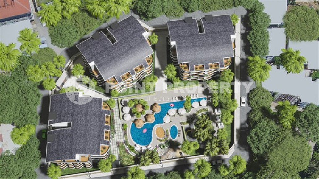 Apartments of different layouts, 47-120m², in Upper Oba, Alanya, in a residence with good infrastructure-id-2769-photo-9