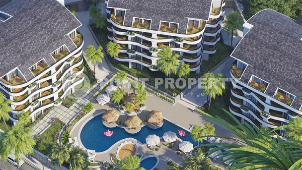 Apartments of different layouts, 47-120m², in Upper Oba, Alanya, in a residence with good infrastructure-id-2769-photo-10