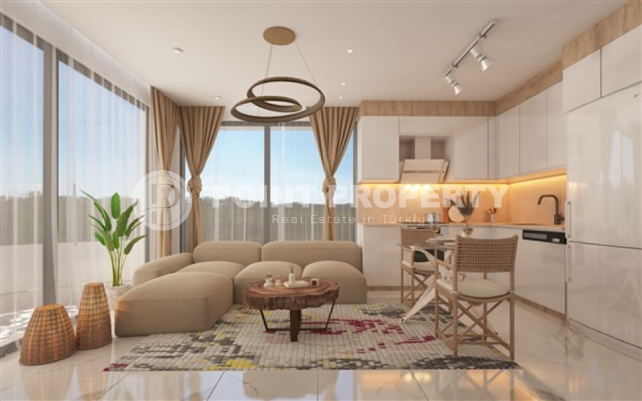 Apartments of different layouts, 47-120m², in Upper Oba, Alanya, in a residence with good infrastructure-id-2769-photo-11