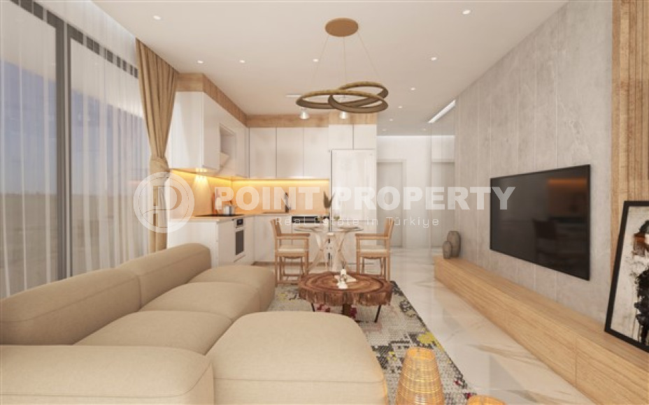 Apartments of different layouts, 47-120m², in Upper Oba, Alanya, in a residence with good infrastructure-id-2769-photo-13